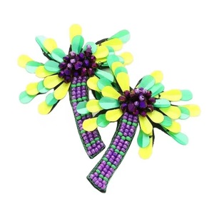 BOOTS Original Bohemian Geometric Beaded Drop Earrings Women Ethnic Style Colorful Rice Bead - Product Image 6