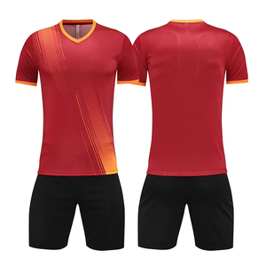 Tenue de football professionnelle pour hommes, nouvelle collection, couleur unie, taille personnalisée, multicolore, séchage rapide, respirante - Product Image 6
