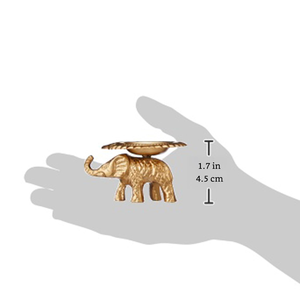 เชิงเทียนรูปช้างโลหะทำมือ สำหรับใส่เทียนทีไลท์ ใช้ตกแต่งบ้าน งานพูจา งานเทศกาล และวางบนโต๊ะ - Product Image 5