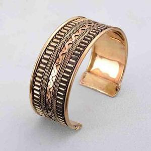 Wholesale Handmade Metal Copper Rose Gold <b>Die</b> Casting Modern Rajwadi Kundan Openable Kada Bangle Islamic Party Jewelry Timeless - Product Image 2