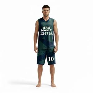 Uniforme de Baloncesto Premium para Hombre, Corte Ajustado, Uniformes Deportivos, Diseño Infantil, Ropa de Equipo, Sublimación, Nuevo, Tallas Grandes - Product Image 1