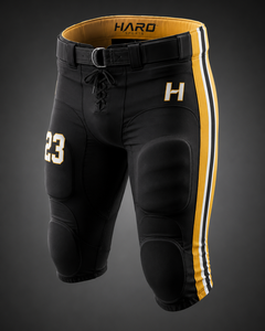 Ensemble d'uniformes de football américain sur mesure de qualité supérieure |   Maillot de football sublimé et pantalon intégré |   Vêtements d'équipe pour jeunes et adultes - Product Image 6