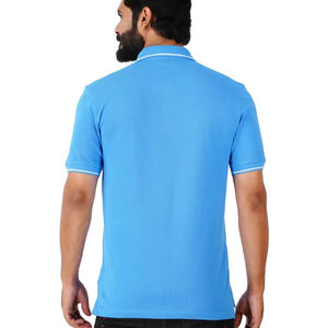 Produit très vendu, nouveau design, logo personnalisé, polos unis respirants pour garçons, vêtements décontractés, t-shirt polo homme respirant - Product Image 2