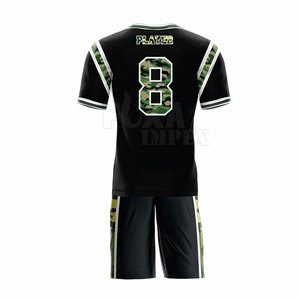 Nueva llegada bandera uniforme de fútbol al por mayor personalizado hombres bandera uniforme de fútbol para equipo en Stock - Product Image 3