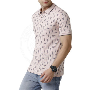 เสื้อโปโลซับลิเมชั่น เสื้อโปโลผู้ชายทันสมัย พิมพ์ลายแฟชั่น สวมใส่สบาย ผ้าเนื้อนุ่ม สำหรับฤดูร้อน - Product Image 3