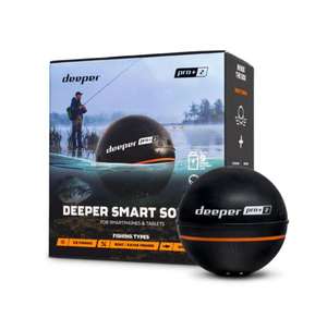 Sonar intelligent Deeper 3.0 PRO+ Plus, détecteur de poissons DEEPER_PRO GPS portable sans fil Wi-Fi - Product Image 1