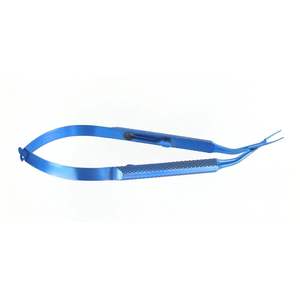 Inserteur en titane cranté et courbé, forceps chirurgical ophtalmique, instrument de microchirurgie oculaire - Product Image 4
