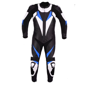 Combinaison de moto en cuir personnalisée pour adultes, respirante, coupe-vent, séchage rapide, vêtements de moto - Product Image 6