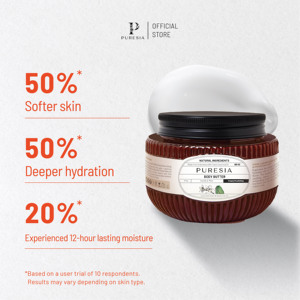 Beurre corporel Puresia Vanille Menthe 275gr Crème hydratante nourrissante en profondeur pour peaux sèches Certifié BPOM Soin du corps Certifié Halal - Product Image 3