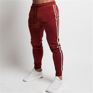 Pantalones Deportivos de Alta Calidad para Hombre, Fabricados con Algodón Grueso, Estilo Jogger, para Gimnasio, Running y Uso Casual - Product Image 1