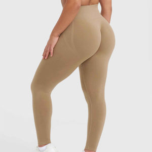 Leggings transpirables para mujer, de alta calidad, para entrenamiento activo, yoga, fitness, cintura alta, con servicio OEM. - Product Image 5