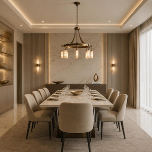 Lustre en albâtre à 8 lumières, en laiton, pierre espagnole, luminaire de plafond moderne de luxe, éclairage décoratif d'intérieur - Product Image 4