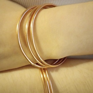 Belladec BI-WT733 Wholesale <b>Copper</b> <b>Bangles</b> Women Religious Eco Friendly Handmade Classic Design Wedding Favors Party Use Red - Product Image 2
