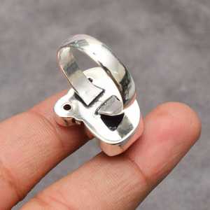Anillo de Amatista en Bruto Hecho a Mano con Plata de Ley 925, Joyería con Piedras Preciosas, Anillo Único y Elegante, Regalo para Mujeres y Niñas - Product Image 5