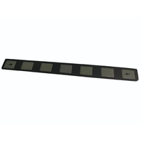 Feuille de touches souples à 7 touches FANUC pour remplacement de l'interface du panneau de commande de machine CNC, sculptures et accents décoratifs