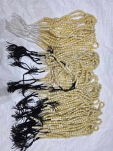 Rosario de Oración Islámico Ecológico Pintado a Mano, Accesorios Personalizados, Cuentas Misbaha, Tasbih para Mujeres y Hombres, Resina - Product Image 1