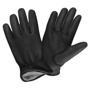 Wholesale Premium Cowhide Leather Winter Work <b>Gloves</b> <b>Fleece</b> <b>Lined</b> Yellow Style Durable & Warm for Construction - Product Image 2