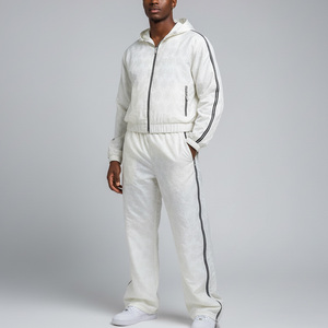 Wholesale Sublimation Tracksuit French Terry Custom Logo Tracksuit Private Label Factory Supply - Product Image 3