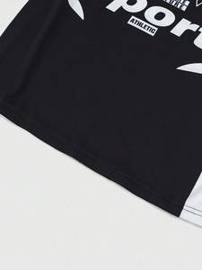เสื้อฟุตบอลอเมริกันแบบยูนิเซ็กซ์สั่งทำพิเศษ สไตล์สตรีทแวร์ ทรงโอเวอร์ไซส์ ผ้าตาข่ายระบายอากาศ แขนยาว ฮิปฮอป ผู้ผลิตเสื้อฟุตบอล - Product Image 4