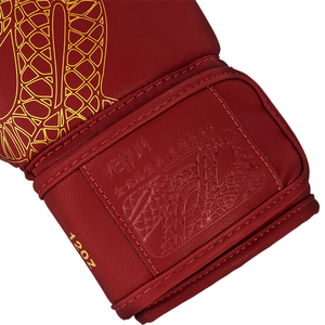 Gants de boxe Muay Thai en cuir PU, style tendance, légers, imperméables, avec sangle de poignet réglable, service OEM personnalisé - Product Image 6