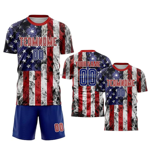 Mejor diseño Adultos Use camisetas de fútbol Ropa de fútbol Uniformes Ropa deportiva de entrenamiento Camiseta de fútbol para hombres - Product Image 6