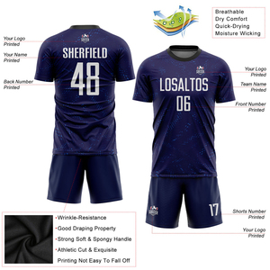 เสื้อฟุตบอลชายแบบสั่งทำ แขนสั้น ผ้าคุณภาพสูง เหมาะสำหรับทีม ชมรม โรงเรียน กีฬา และสวมใส่ลำลอง - Product Image 1