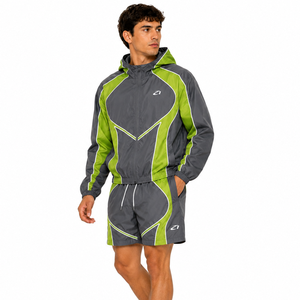 Ensemble coupe-vent léger et respirant de haute qualité pour homme, idéal pour l'été – Nouvelle collection avec faible MOQ, veste en nylon et sweats à capuche - Product Image 4