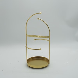 ที่วางเครื่องประดับแบบหลายแขนแนวตั้ง ประหยัดพื้นที่ สำหรับสร้อยคอและกำไลข้อมือ พร้อมฐานกลมที่มั่นคง ไม่พันกัน จัดแสดงได้อย่างเป็นระเบียบ - Product Image 6