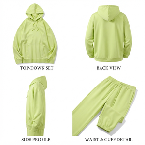 Trajes Deportivos al Por Mayor con Nuevo Diseño para Hombre, Ropa Deportiva con Logotipo Personalizado, Ropa Urbana Estampada, Conjunto de 2 Piezas, Traje Deportivo Económico para Hombre - Product Image 4