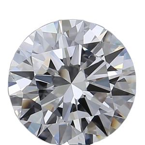 Diamant de laboratoire rond taille brillant 1 Carat E Fancy Color VVS1 Clarity Jewelry Making DIY Handmade White HPHT Loose Diamond - Product Image 1