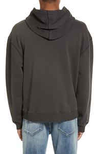 Sweat à capuche pour homme en coton épais, style streetwear oversize, pour l'hiver - Product Image 4