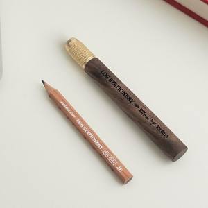 Porte-marqueur en laiton japonais avec support en bois de noyer, outil d'écriture et de dessin de qualité supérieure, 8 couleurs, largeur d'écriture 6 mm, cadeau de papeterie - Product Image 1