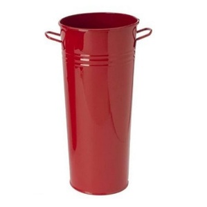 Meilleures tendances : Pots de fleurs, vases et seaux de rangement multifonctionnels en fer galvanisé chromé, style ferme vintage - Product Image 5