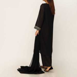 3 piezas Georget Chiffon Blazers PS5250 Suit para mujer - Product Image 1