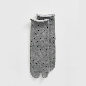 Chaussettes Tabi JZVINA pour femmes, blanches unies, à deux orteils, respirantes, en coton, décontractées, pour usage quotidien, séchage rapide, absorbant la transpiration, personnalisables - Product Image 1