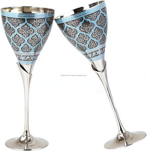 Best Choice Seller Lot de 2 Tasses médiévales en laiton pour les anniversaires de mariage Événements d'entreprise pour les mariés - Product Image 6