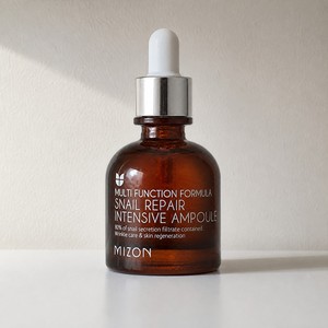 Sérum visage Mizon Snail Repair Intensive ampoule 30ml, soin coréen pour la peau, produits de beauté - Product Image 1