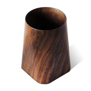 Handcrafted Acacia Wood Pen Holder Wholesale | <b>Rustic</b> <b>Desk</b> Organizer India - Product Image 2