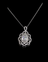 Pendentif solitaire en or 14 carats avec diamant de laboratoire taille poire de 5,50 carats, certifié IGI, cadeau de bijoux fins classiques pour anniversaire et fiançailles