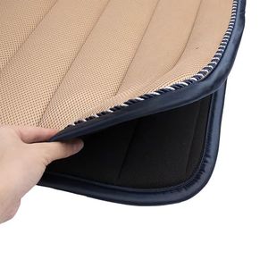 Tapis de selle matelassé anglais en coton et polyester doux de haute qualité pour une équitation quotidienne confortable – Meilleur prix - Product Image 4