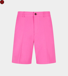 Shorts de golf roses pour hommes, séchage rapide, extensibles, décontractés, avec ceinture, pour les sports de plein air - Product Image 5