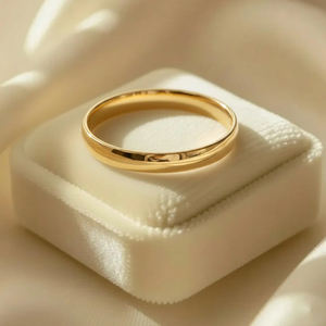 Anillo de Eternidad de Moissanita de Lujo, Plata de Ley 925, Chapado en Oro de 18K, Anillo de Compromiso y Boda Clásico - Product Image 3