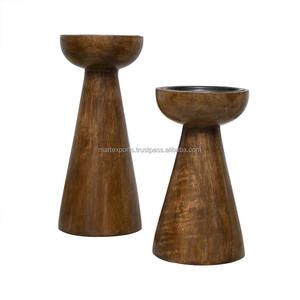 Support de bougie tealight rustique en fer fait main, décoration de table de Noël style ferme, écologique, durable, cadeau - Product Image 2