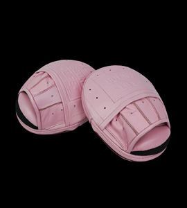 Genuine Leather <b>Focus</b> <b>Pads</b> Curved Punching Mitts Boxing Training Target Hand Shields For Martial Arts Gym - Product Image 2