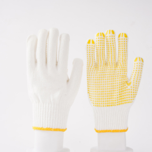 <b>PVC</b> Dotted Safety <b>Gloves</b> for General Maintenance and Hand Protection Support Secure Material Handling - Product Image 4