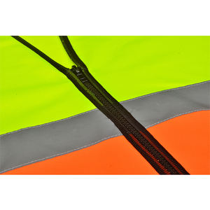 Chaleco de Seguridad Reflectante Rojo de Alta Visibilidad Unisex con Logotipo Personalizado, Ropa de Trabajo de Construcción con Envío Gratuito - Product Image 5