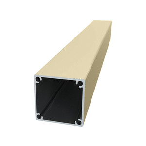 ระบบเสาอลูมิเนียมสำหรับรั้วแบบกำหนดความยาวได้ - ขนาด 50x50 มม. x 5.8 ม. - สีที่คุณเลือกได้ - Product Image 2