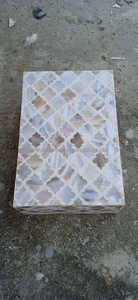 Caja Decorativa Artesanal India con Patrón Floral, Ecológica y Ligera, con Incrustaciones de Perlas Intrincadas, ARTWORK MAESTRO - Product Image 2