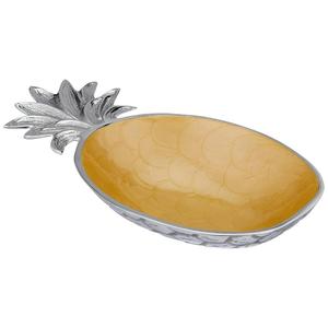 Cuenco para servir comida con forma de piña de aluminio Utensilios de cocina para restaurante de calidad superior Mesa elegante Ideal para bodas y eventos - Product Image 1