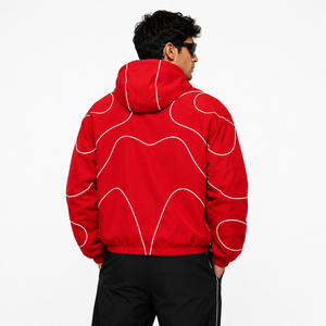 Custom Hooded Windbreaker <b>Jacket</b> for Men and Women <b>Lightweight</b> Water Resistant Outdoor Casual Sportswear <b>Running</b> Hiking Travel - Product Image 4